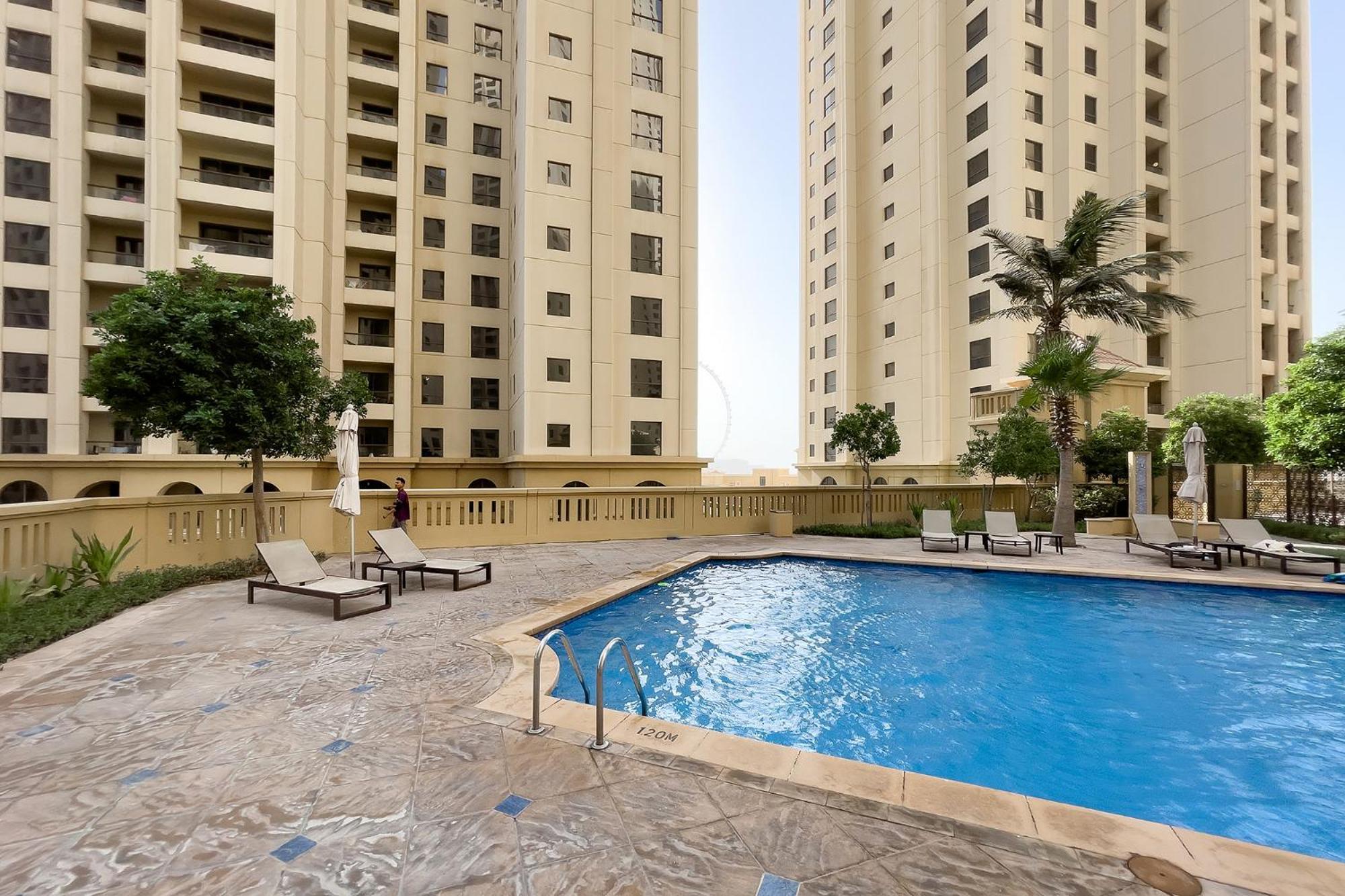 Premium 2Bdr Apartment See View Bahar 4 Jbr Dubai Esterno foto