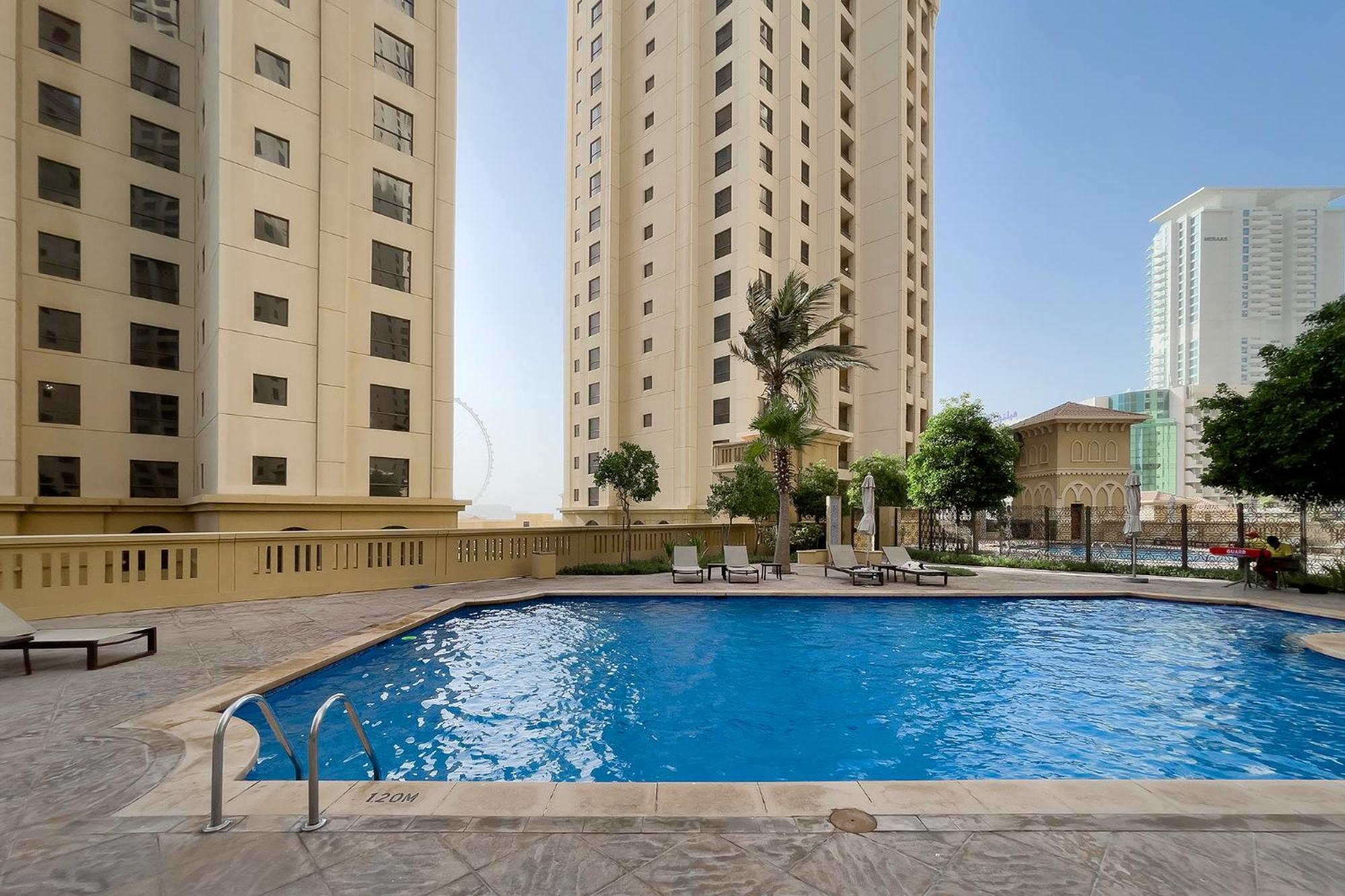 Premium 2Bdr Apartment See View Bahar 4 Jbr Dubai Esterno foto